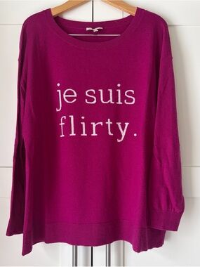 Joie French Girl Vibes Wool & Cashmere Blend Sweater